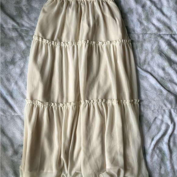 Ruffle Boho Long Skirt - Picture 2 of 4